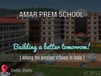 AMAR PREM SCHOOL DELHI
