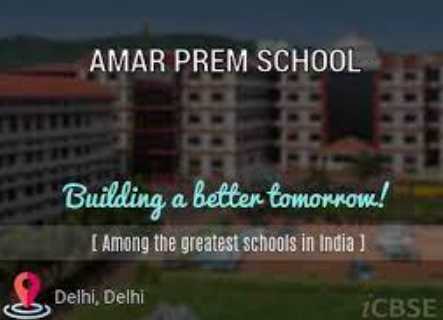 AMAR PREM SCHOOL DELHI