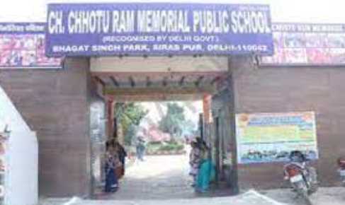 CHAUDHARI CHHOTURAM MEMORIAL PUBLIC SCHOOL DELHI