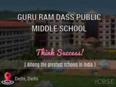 GURU RAM DASS PUBLIC MIDDLE SCHOOL DELHI