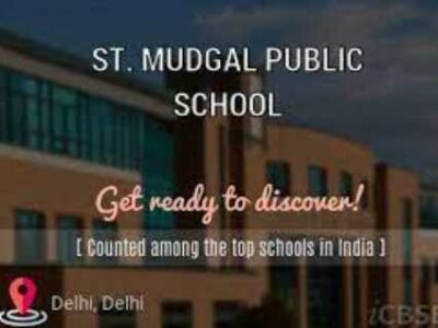 ST. MUDGAL PUBLIC SCHOOL DELHI